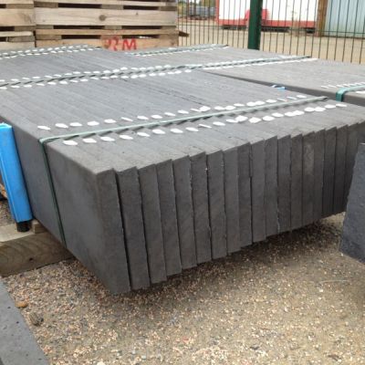 Palette de plaques lisse décors gris anthracite