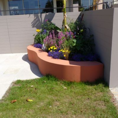 Jardinière-Banc architectonique