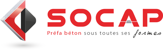 Socap Socap Logo Spécialiste Préfa Béton Sur Mesure Et Série SOCAP
